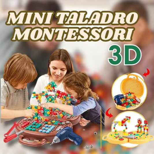 🛠️✨ "Mini Taladro Montessori: Aprende, Juega y Crea Sin Límites" 🎨🚀